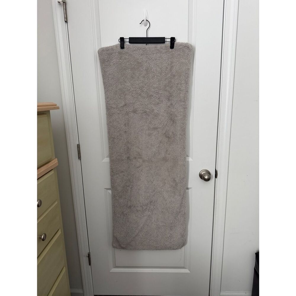 Target Plush Gray Body Pillow Cover